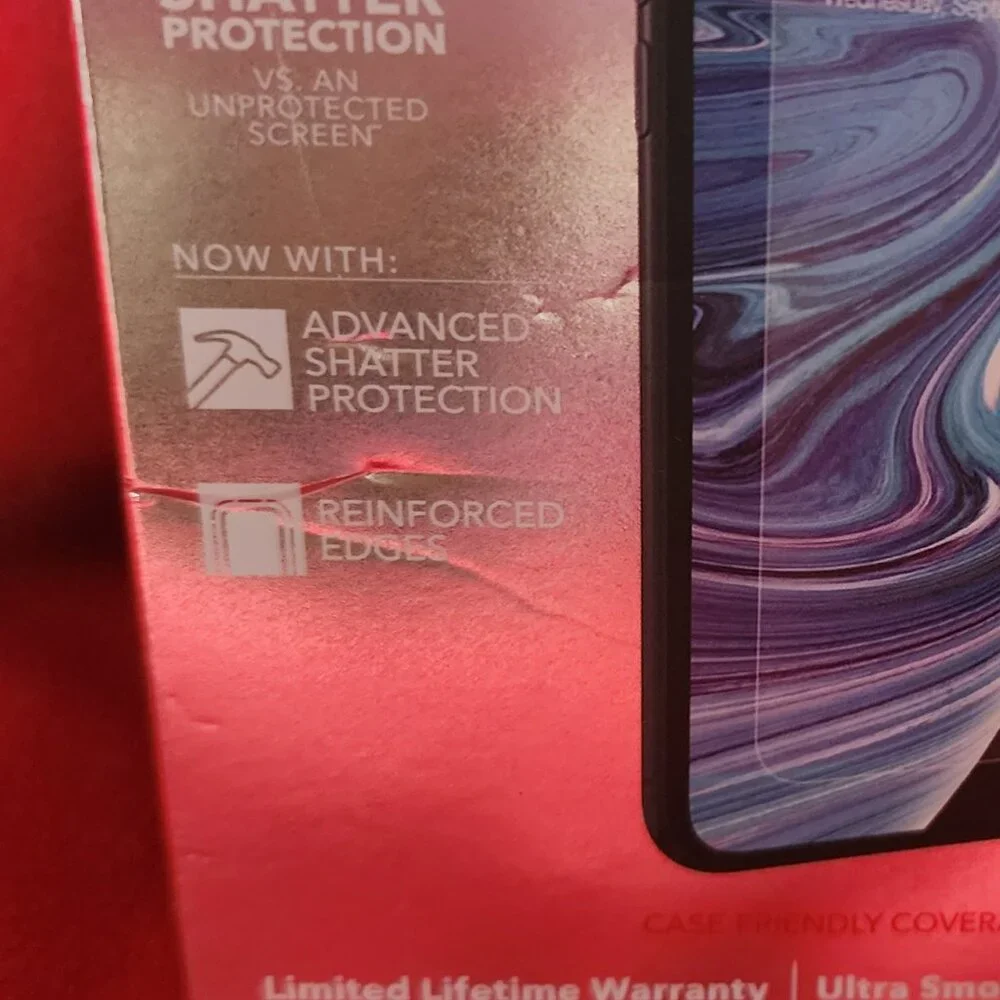 Invisible Shield Glass+ Extreme Impact and Scratch Screen Protector for iPhone X
